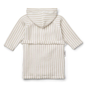 Randig Badrock Gray, Crisp White/Sandy 3-4 år - Liewood