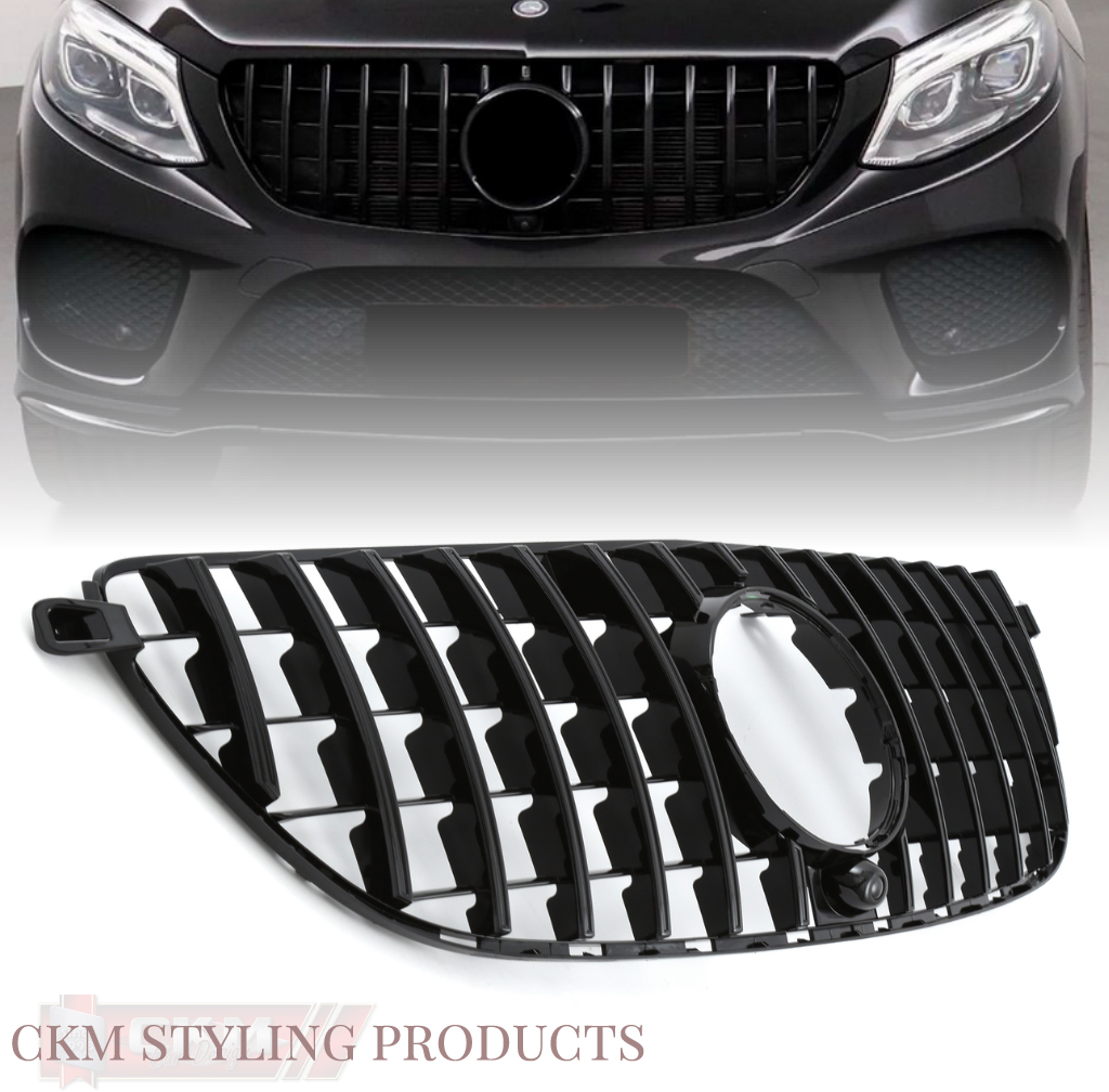 1. AMG GT-R PANAMERICAN look grill ALL BLACK