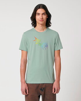 NärCon Rainbow Dragon Tshirt Aloe