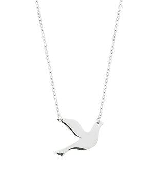 DOVE NECKLACE  - STEEL - EDBLAD