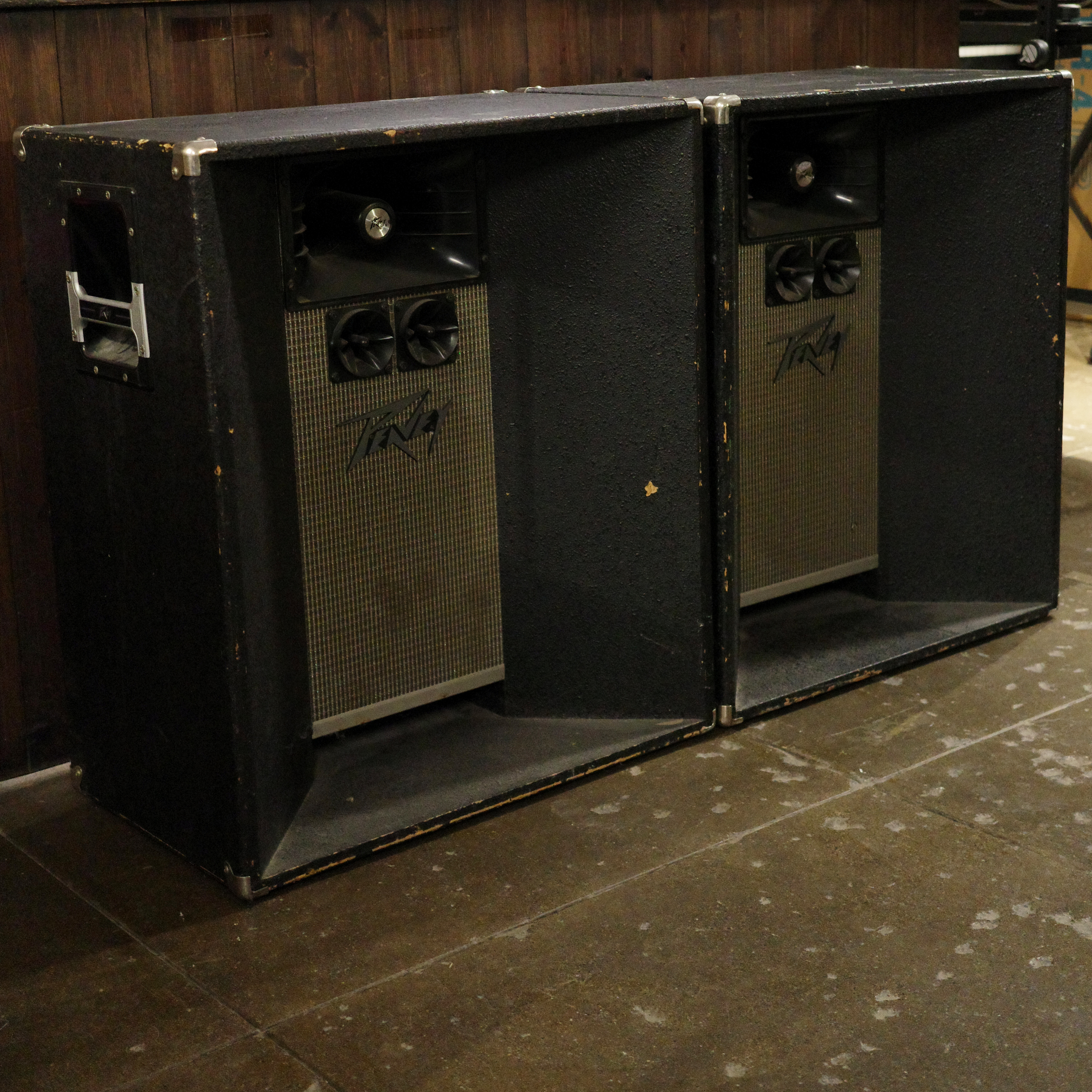 Peavey C-700 Network PA speakers PAR, used