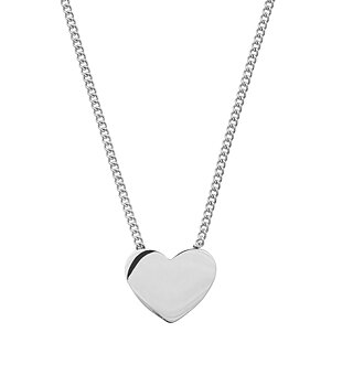 PURE HEART NECKLACE  - STEEL - EDBLAD