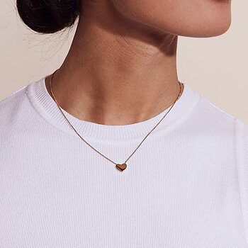 PURE HEART NECKLACE - GOLD - EDBLAD