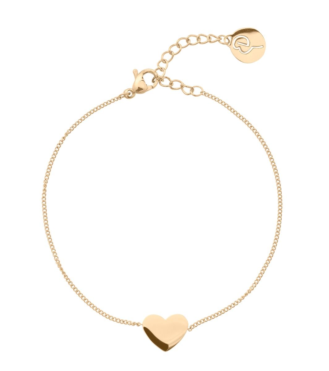 PURE HEART BRACELET - GOLD - EDBLAD