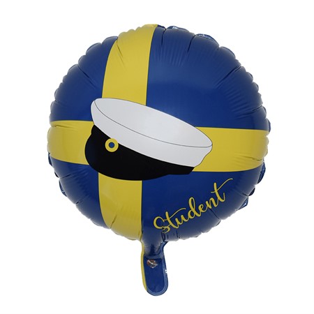 FOIL BALLOON ROUND STUDENT