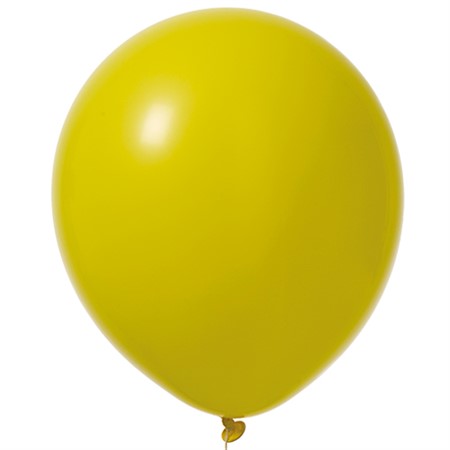 BALLOONS 12" YELLOW 100P