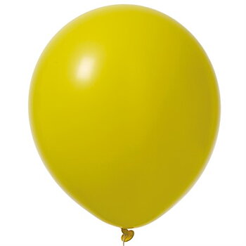 BALLOONS 12" YELLOW 100P