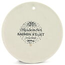 ビョルン・ヴィンブラッド 9月  陶板 Wall Plaque   人々の絵柄   1970年代 15cm