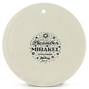 Björn Wiinblad (1970s) Round December Wall Plaque with Graphic People Decor 15 cm