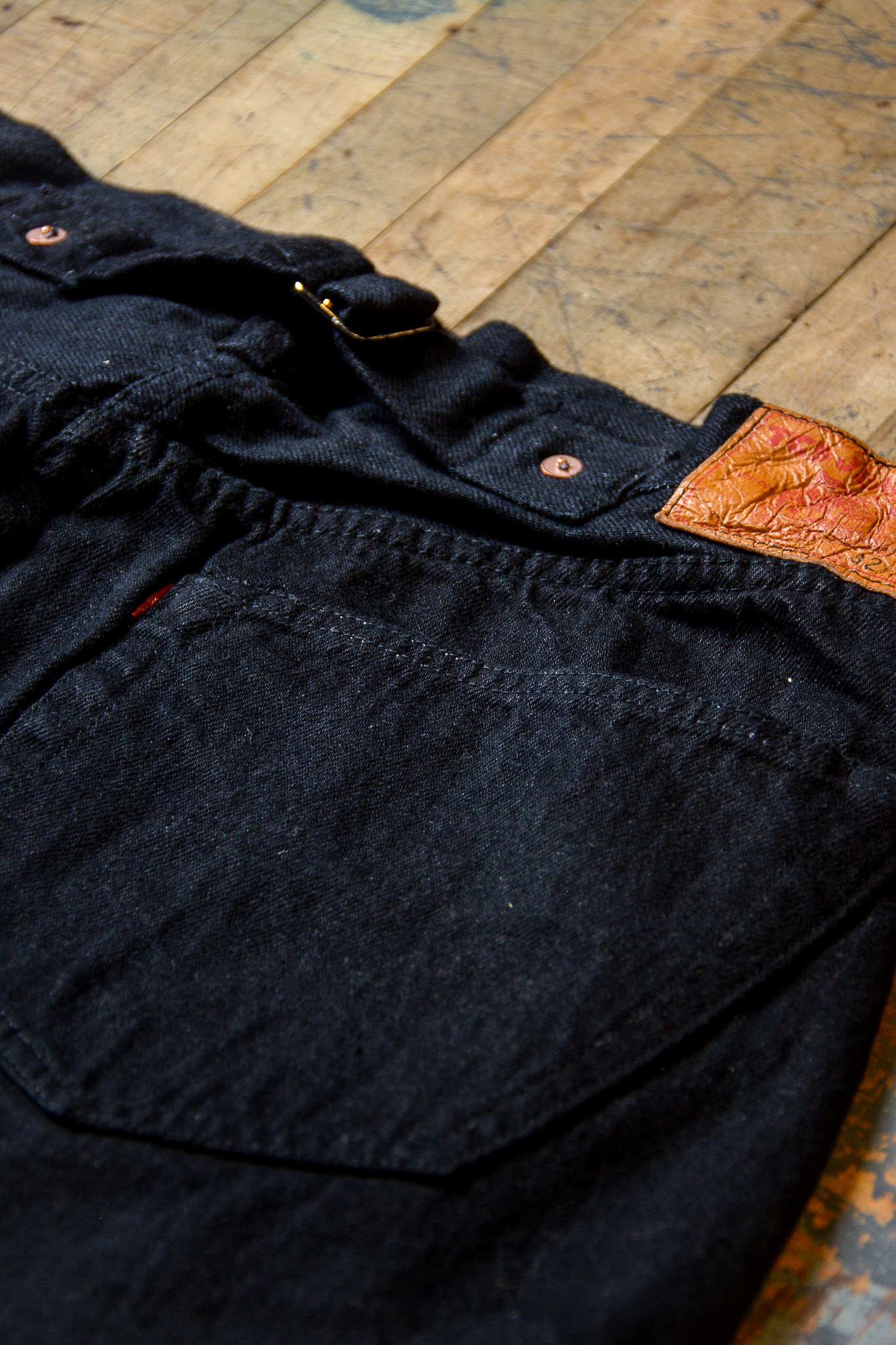 TCB Jeans - 30's Jeans Black/Black 14 oz - 17