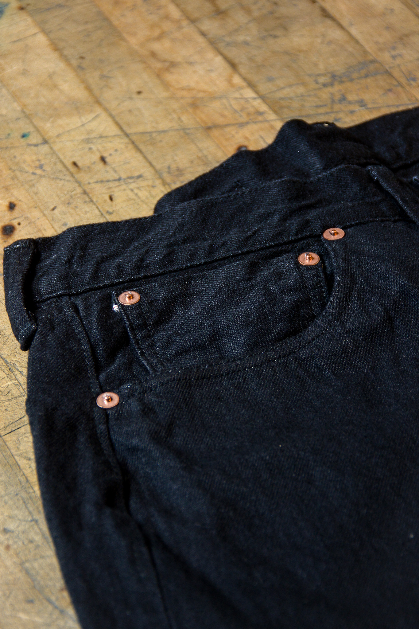 TCB Jeans - 30's Jeans Black/Black 14 oz - 16