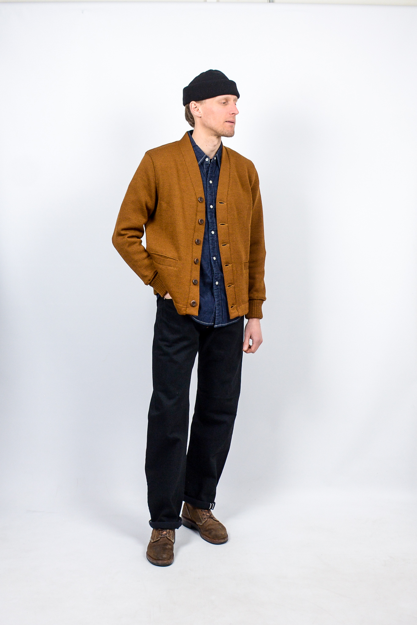 TCB Jeans - 30's Jeans Black/Black 14 oz - 8
