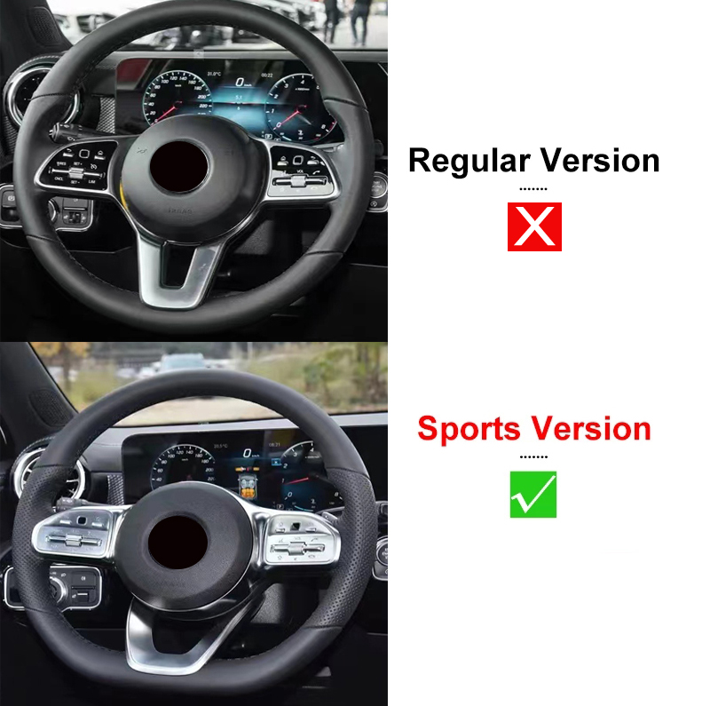 1. Steering Wheel trim A-look FACELIFT 2018-2022 - 2