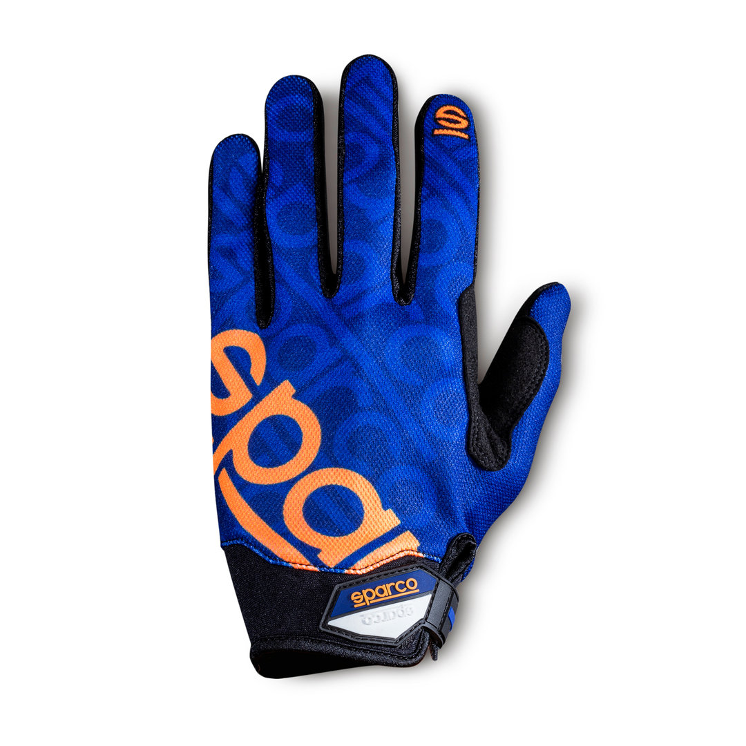 Mekanikerhandske, Sparco Meca III, Blå/orange