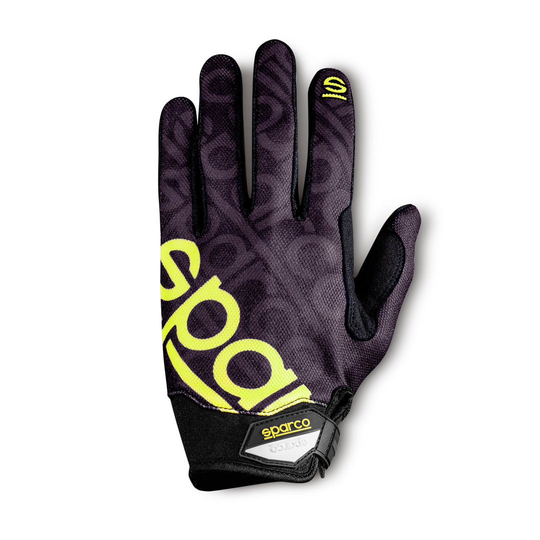 Mekanikerhandske, Sparco Meca III, Svart/Gul