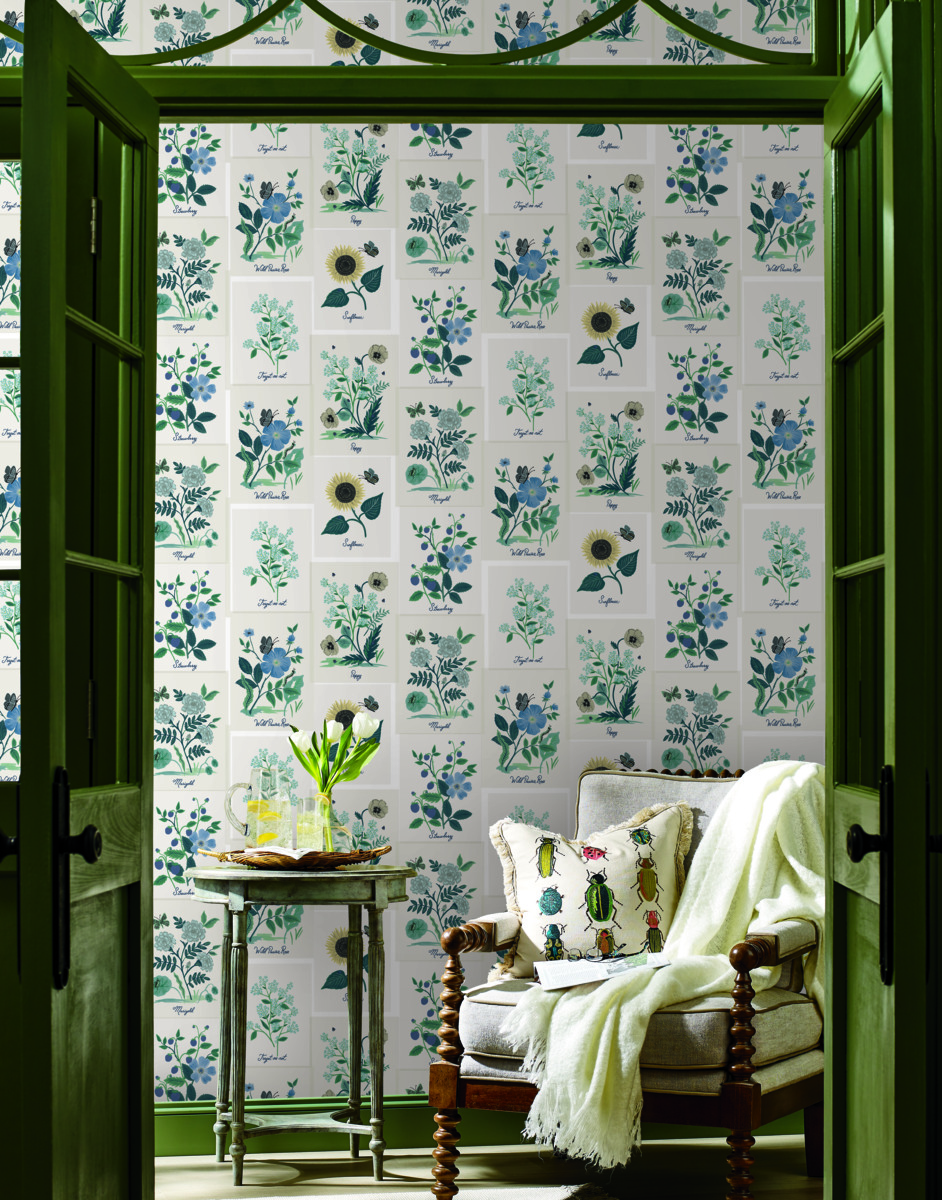 Botanical Prints tapet - 2