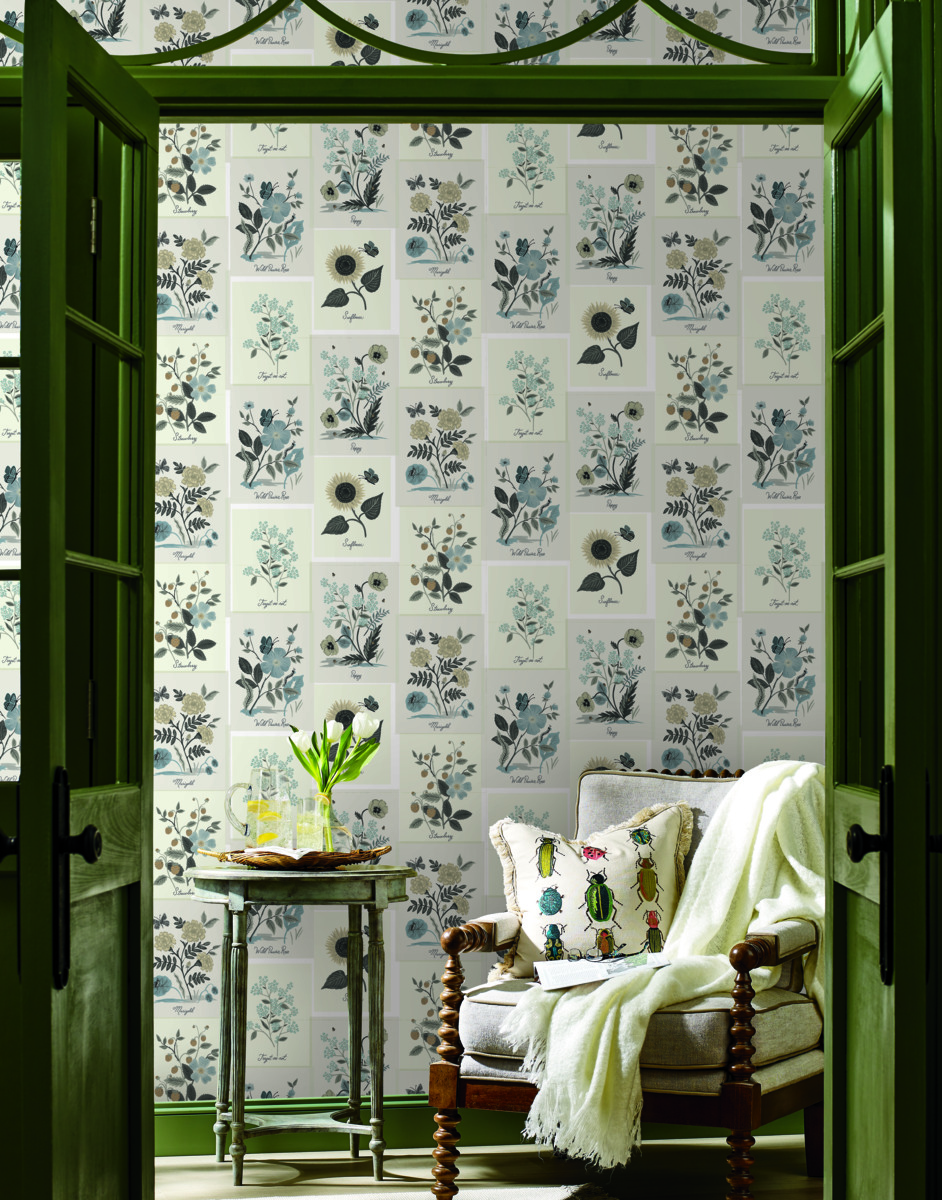 Botanical Prints tapet - 2