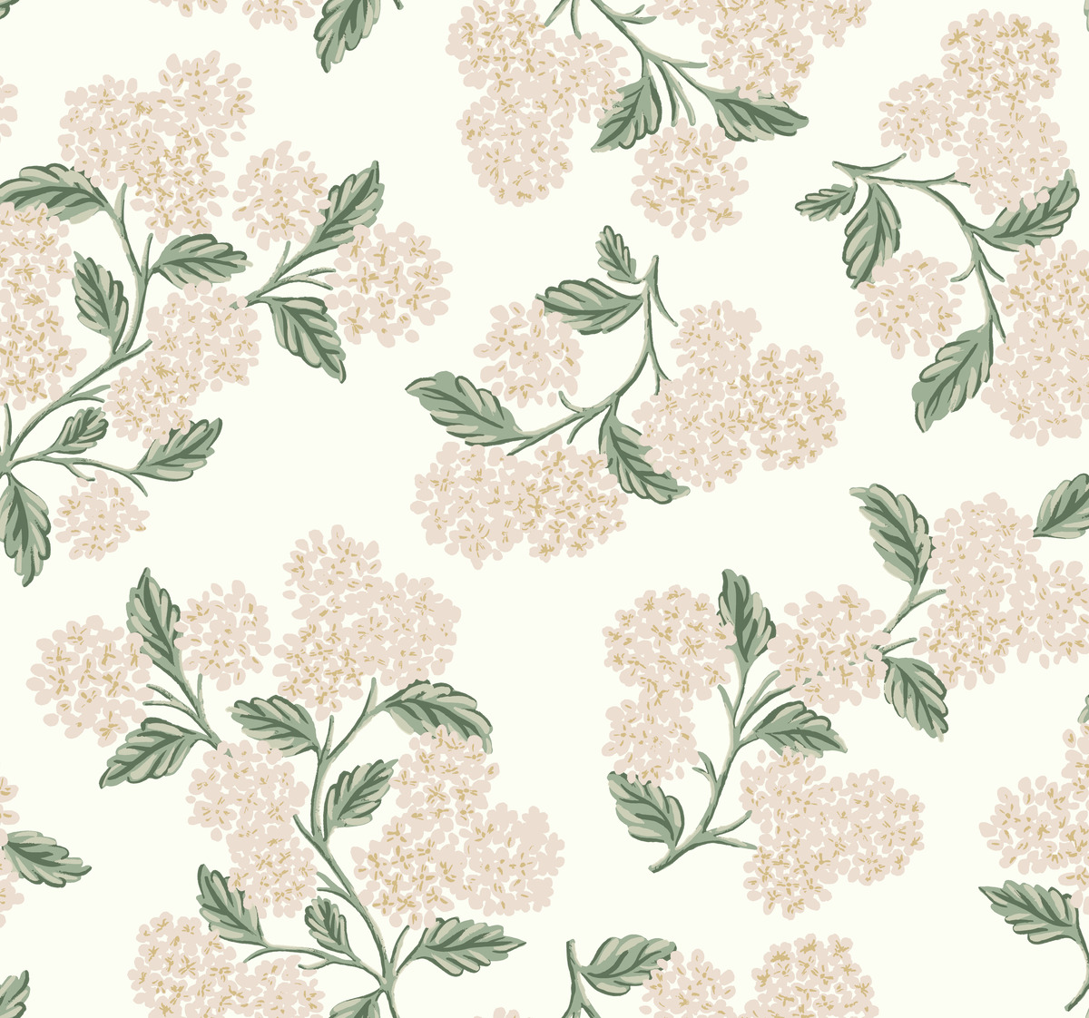 Hydrangea tapet