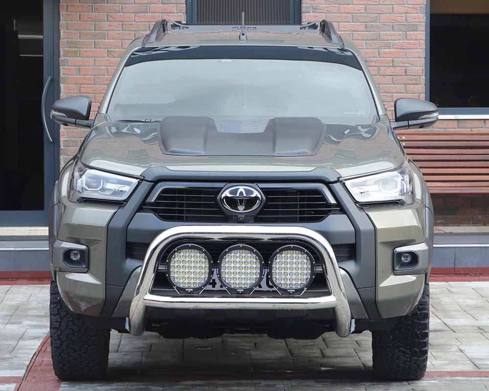 MINDRE 76MM frontbåge - Toyota Hilux 2021-2024