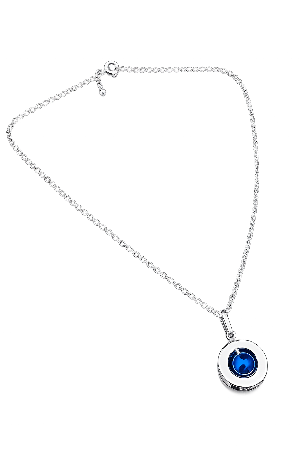 Set Necklace and Earrings Blue Hematite  - 2