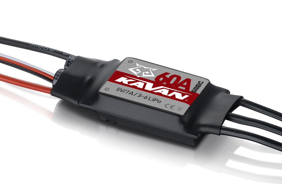 Fartreglage Kavan 60A BEC