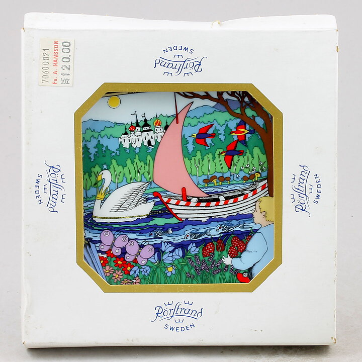 Jackie Lynd (John Blund 1980s) Wall Plaque 15 cm with Sandman Motif 2 <with Box>