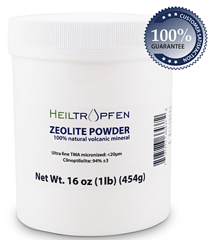 Heiltropfen Zeolite Clinoptilolite Powder – Zeolitpulver (454g)
