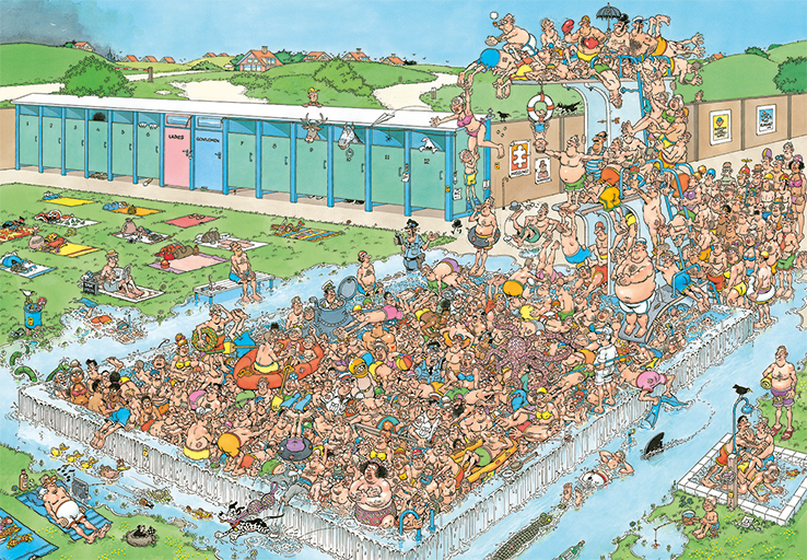 Pool Pile-Up, JVH 2000 Bitar Jumbo