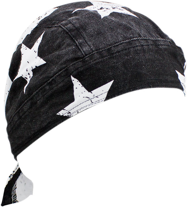 Zan Headgear Road Hog Black/White flag