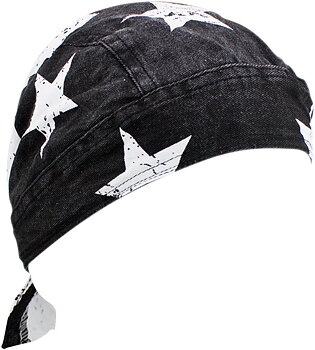 Zan Headgear Road Hog Black/White flag