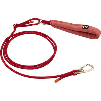 Hurtta Adjustable Rope Leash Eco - Beetroot