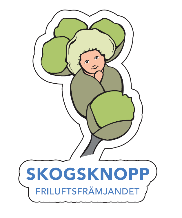 Ark med 18 klistermärken - Skogsknopp