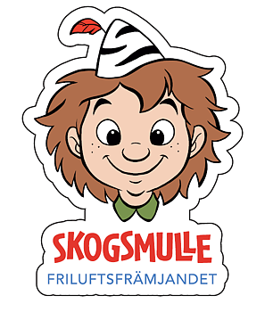 Ark med 18 klistermärken - Skogsmulle