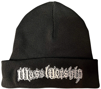 MASS WORSHIP - Logo Mössa