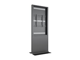 M Pro Series Enclosure 55” Totem Covered Floorbase Black