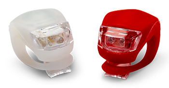 Bikeset Cykellampa LED fram och bak Cilicon