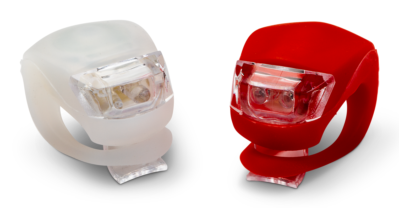 Bikeset Cykellampa LED fram och bak Cilicon - 2