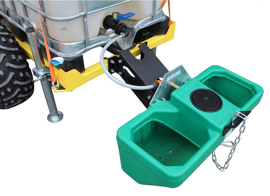 Dricktråg för IBC tank