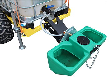 Dricktråg för IBC tank