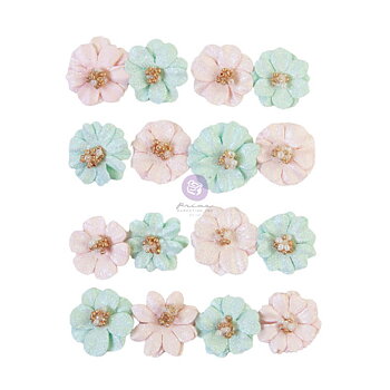 Prima Mulberry Paper Flowers Magic Love  16 -Lovely Heart