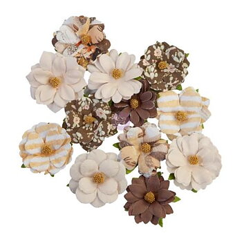 Prima Mulberry Paper Flowers Golden Desert 12 -Mojave