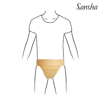 Sansha - Adult - herr suspensoar vadderad front