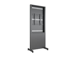 M Pro Series Enclosure 55” Totem Covered Wheelbase Black