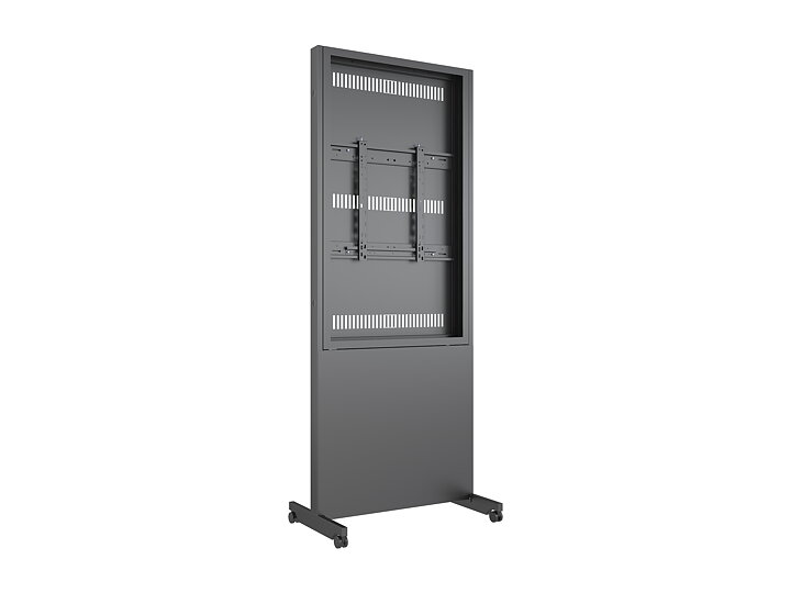 M Pro Series Enclosure 55” Totem Covered Wheelbase Black
