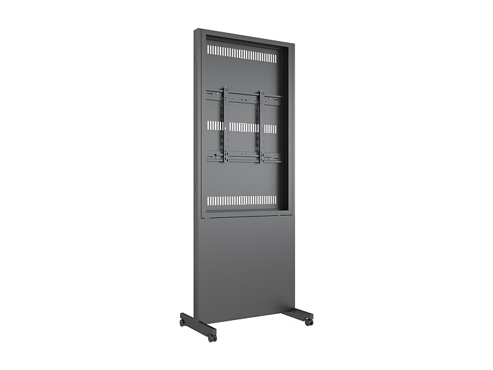 M Pro Series Enclosure 55” Totem Covered Wheelbase Black