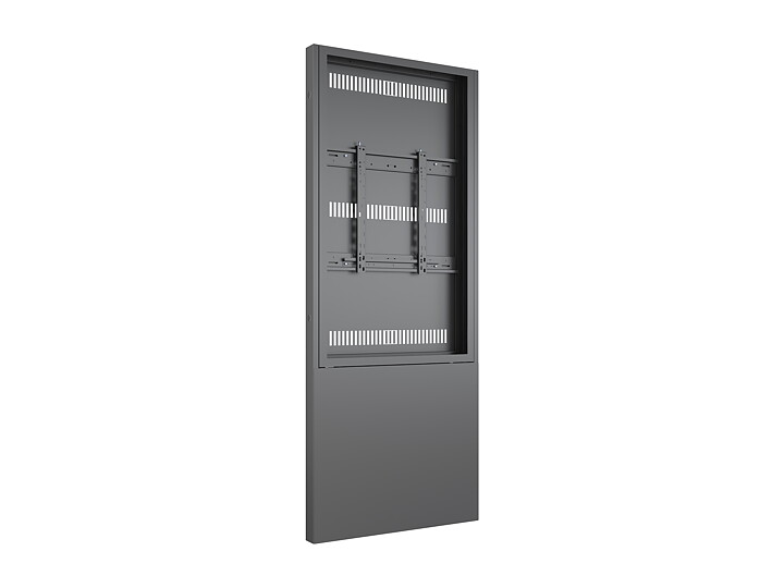 M Pro Series Enclosure 55” Totem Covered Floormount Black