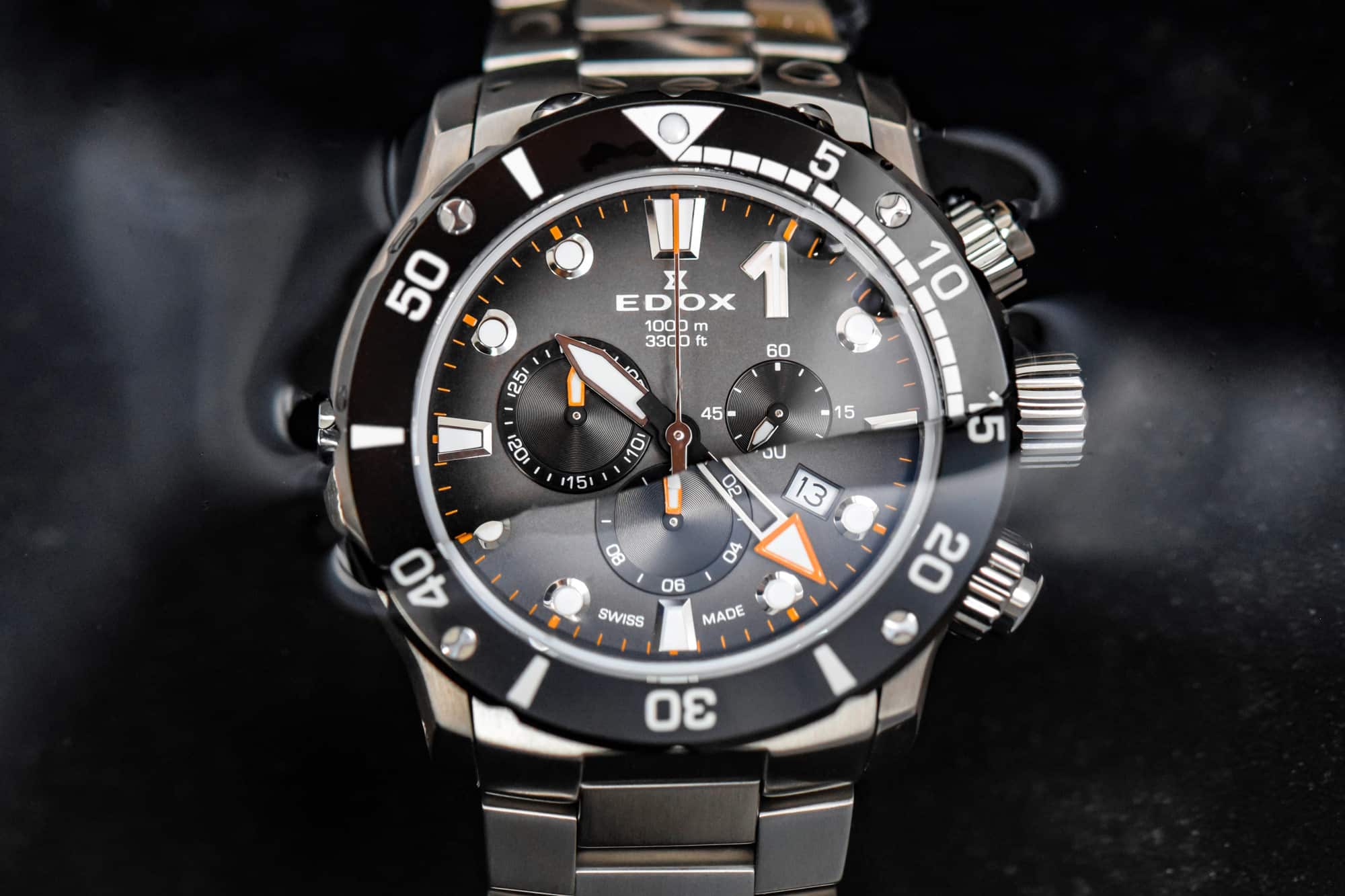 EDOX CO-1 CHRONOGRAPH TITANIUM - 2
