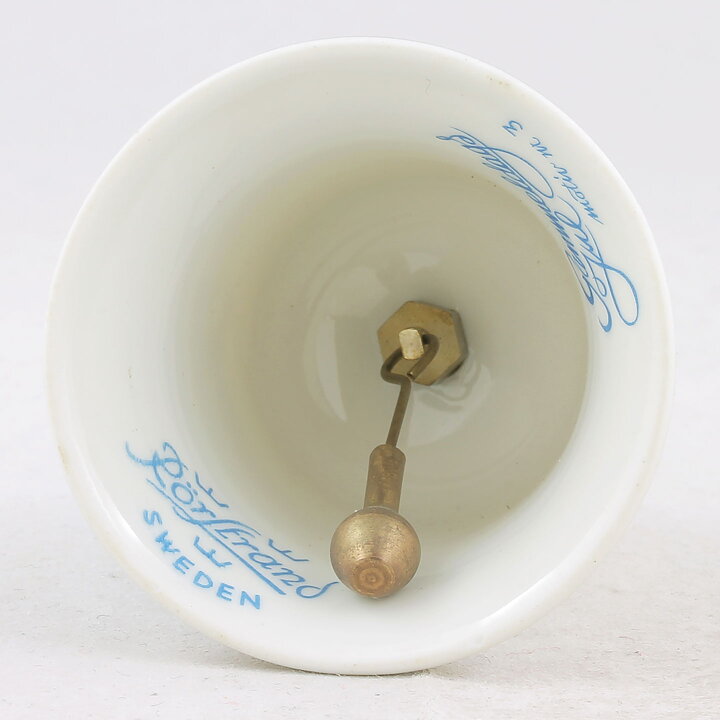 Jackie Lynd (Gammeldags Jul 1978) Christmas Bell #3 with Traditional Motif 6 cm
