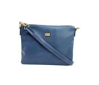 FLAT CROSS BAG BLUE