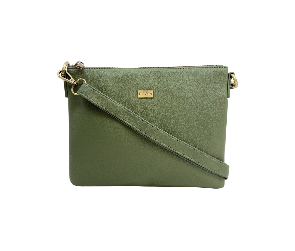 FLAT CROSS BAG ARMY GREEN